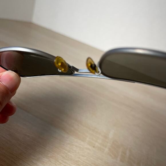 Vintage Randolph Engineering Mil-Spec 5 1/2 Sunglasses Matte Chrome READ 52-20 - Picture 4 of 13